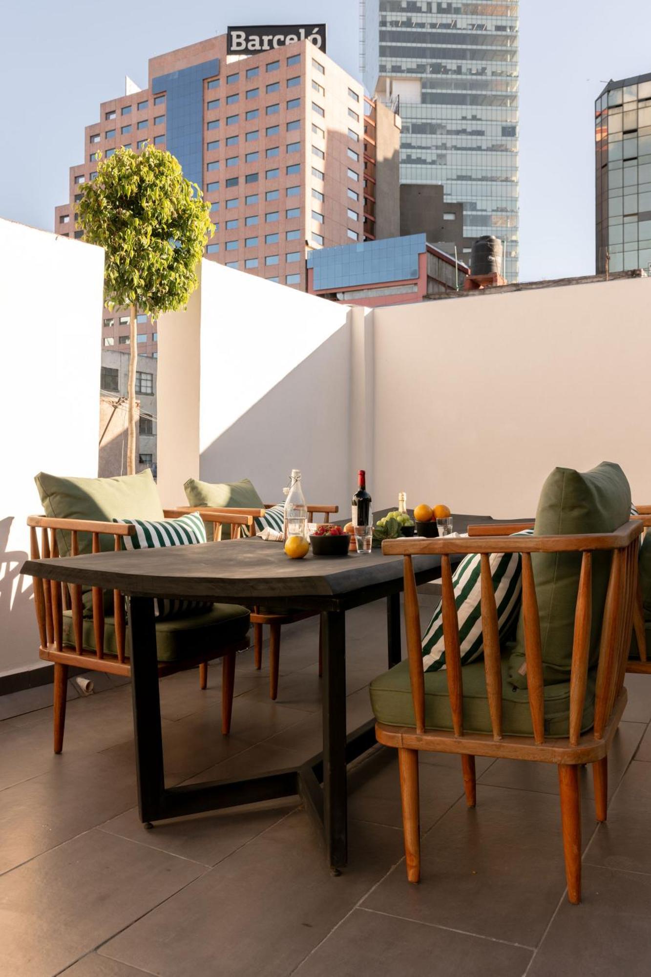 Baranda Ocho Apartment Mexico City Ngoại thất bức ảnh